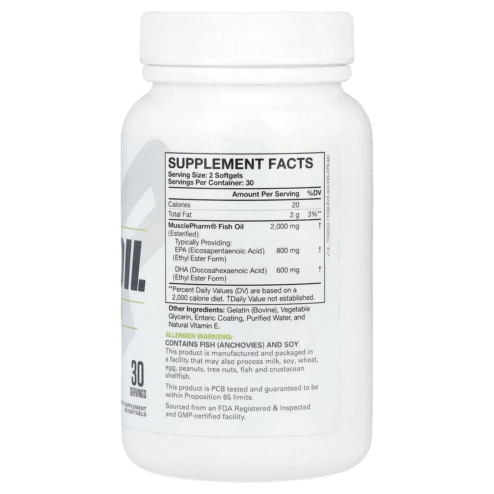 Essentials® , Aceite De Pescado, 60 Cápsulas Blandas (1,000 Mg Por Cápsula Blanda)