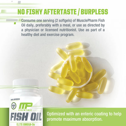 Essentials® , Aceite De Pescado, 60 Cápsulas Blandas (1,000 Mg Por Cápsula Blanda)